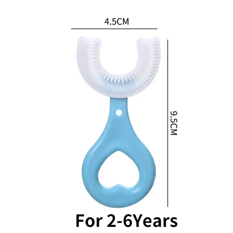 T360™ Kids No-Fuss U-Shaped Toothbrush