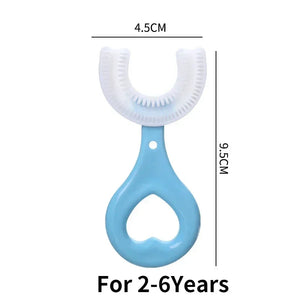 T360™ Kids No-Fuss U-Shaped Toothbrush