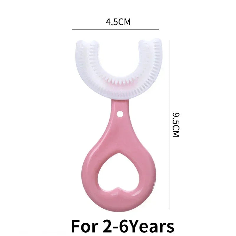 T360™ Kids No-Fuss U-Shaped Toothbrush