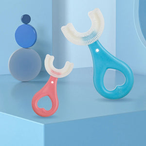 T360™ Kids No-Fuss U-Shaped Toothbrush